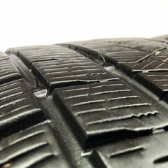 【PIRELLI ICE ASIMMETRICO PLUS 225/45R17】スタッドレス【アウディ A4 8K 純正ホイール 17インチ 7.5J5HPCD112+45】21年製 バリ溝 STJ006の画像