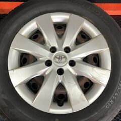 【BS BRIDGESTONE NEXTRY 195/65R15】夏タイヤ【トヨタ プレミオ 純正ホイール 15インチ 6J5HPCD100】20年製 プリウス流用可　(STK004)の画像