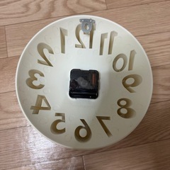 掛け時計 MEIDI CLOCK ホワイト アナログの画像