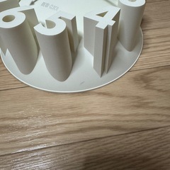 掛け時計 MEIDI CLOCK ホワイト アナログの画像