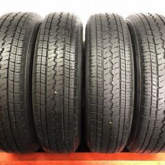 【TOYO V-02e 155/80R14 88/86N LT】夏タイヤ【トヨタ プロボックス 純正ホイール 14インチ 5J4HPCD100】バリ溝　(STK003)の画像