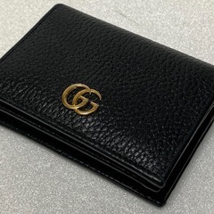 GUCCI グッチ　ダブルGカードケース ウォレット（コイン&紙幣入れ付き）　456126 新品同様　正規直営店購入の画像