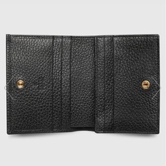 GUCCI グッチ　ダブルGカードケース ウォレット（コイン&紙幣入れ付き）　456126 新品同様　正規直営店購入の画像