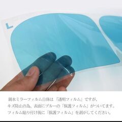 親水ミラーフィルム(新品未開封)の画像
