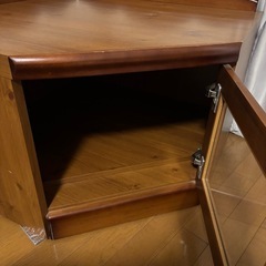 コーナーボード　テレビ台　コーナー家具　木製家具の画像