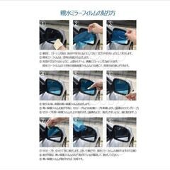 親水ミラーフィルム(新品未開封)の画像