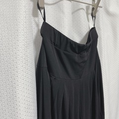 【全日本婦人子供服工業組合連合会】レディース フレア スカート M ブラック 黒の画像