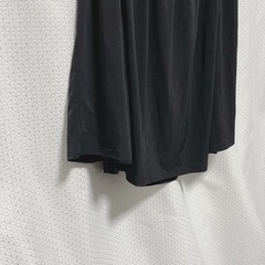 【全日本婦人子供服工業組合連合会】レディース フレア スカート M ブラック 黒の画像