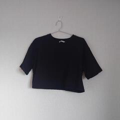 ZARAショート丈Tシャツの画像