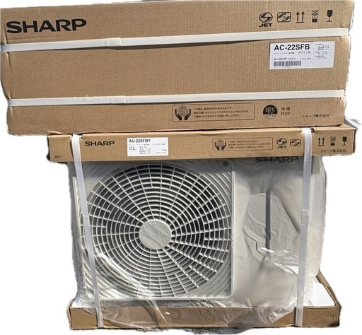 早い方に優先　シャープエアコン　新品未使用