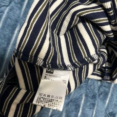 GU Tシャツ 半袖 ボーダー レディース　夏物の画像