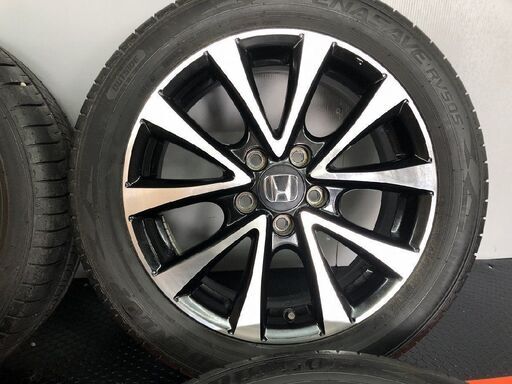 205/55R17 ホンダ RK5 ステップワゴン 純正ホイール　良品 DL RV505 205/55R17】夏タイヤ【ホンダ RK ステップワゴン 純正