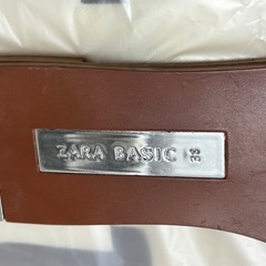 ZARA BASIC サンダル 38 23.5相当の画像