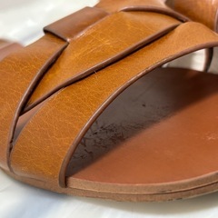 ZARA BASIC サンダル 38 23.5相当の画像
