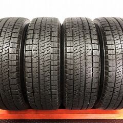 走行短め【BS BLIZZAK VRX2 195/65R15】スタッドレス【MANARAY SPORT EUROMAX 15インチ 6J5HPCD100+45】20年製 プリウス等　(STL003)の画像