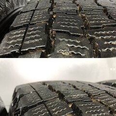 【GY ICENAVI CARGO 195/80R15 107/105L LT】スタッドレス【MAD CROSS 15インチ 6J6HPCD139.7+33】21年製 バリ溝 200系ハイエース(STL004)の画像