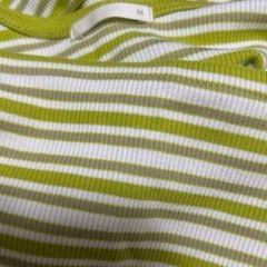 GU Tシャツ 半袖 ボーダー レディース　夏物の画像