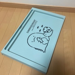 すみっこぐらしの折りたたみテーブルの画像