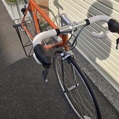 未使用車 ラレー ロードバイク RALEIGH CRN クロモリ ヴィンテージ  ブライトカッパー 限定色 サイズ520の画像