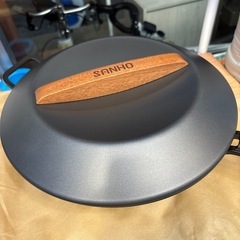未使用品！【サンホ】【鉄製深型フライパン】【管理番号10708】町の画像