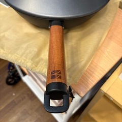未使用品！【サンホ】【鉄製深型フライパン】【管理番号10708】町の画像