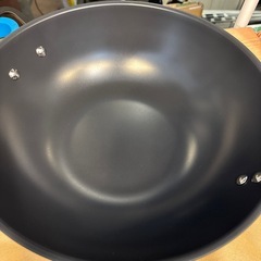 未使用品！【サンホ】【鉄製深型フライパン】【管理番号10708】町の画像