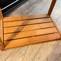 ウッドラック 3段 オープンシェルフ ラック 棚 横幅60cm 奥行cm 高さcm ★買取帝国 志木店の画像