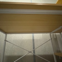 【受け渡し予定者決定済】棚付きデスクの画像