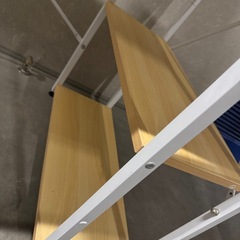 【受け渡し予定者決定済】棚付きデスクの画像