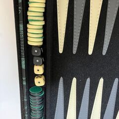 【中古玩具】ボードゲーム　バックギャモンの画像