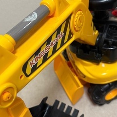 ショベルカー　乗り物　おもちゃ
の画像