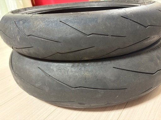 ピレリ　スーパーコルサ　前後セット ピレリスーパーコルサ前後セット (S) 浦添前田のバイクの中古