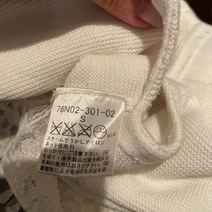 レディース　Colour By Numbers レース 袖なし　S　の画像