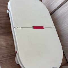 折りたたみアウトドアテーブル プレート付きの画像
