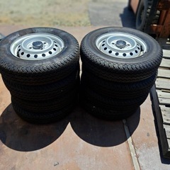 ⭕️軽トラ新車外し　⭕️タイヤ&ホイールの画像