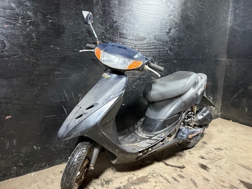 ★支払総額3.0万円★定休日なし！いつでも現車確認可能です！ ホンダ ライブディオ 黒 AF34 人気のライブディオ！ 2ストのためオイル注ぎ足すだけ！ バッテリー新品！ カスタムベースに♪