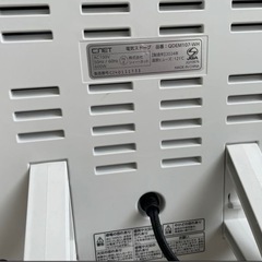 【早期出品】電気ストーブ（美品・2ヶ月使用）／2024年製の画像