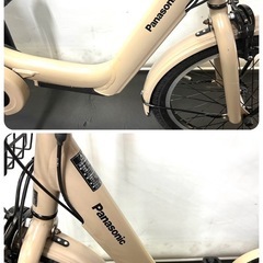 1年保証　送料無料　パナソニック　ギュット　ラクイック　電動アシスト自転車　g815の画像