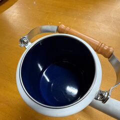 【未使用】TEATIME ENGLISH メリーショップ ホーローケトル やかんの画像