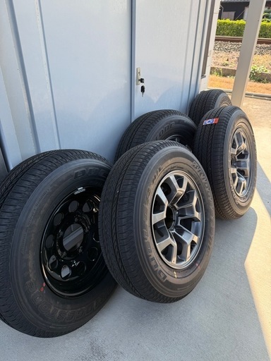 ジムニーノマド 純正 新車外し タイヤホイール 5本セット スペア付き 15インチ