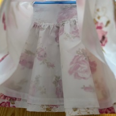 花柄ノースリーブワンピース(~95cm)の画像