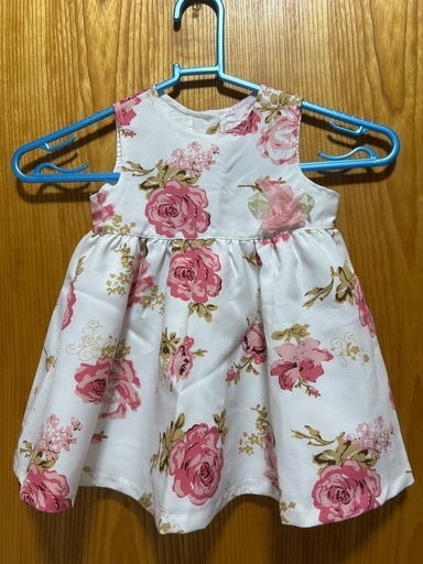 jacadi 96センチ　美品　花柄ノースリーブワンピース　3歳 Jacadiジャカディ花柄ノースリーブワンピース6歳 - メルカリ