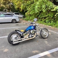 YAMAHA ドラッグスター　車体　400cc ニューロッドスタイル　チョッパー　広島　三原　福山　尾道の画像