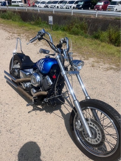 YAMAHA ドラッグスター　車体　400cc ニューロッドスタイル　チョッパー　広島　三原　福山　尾道