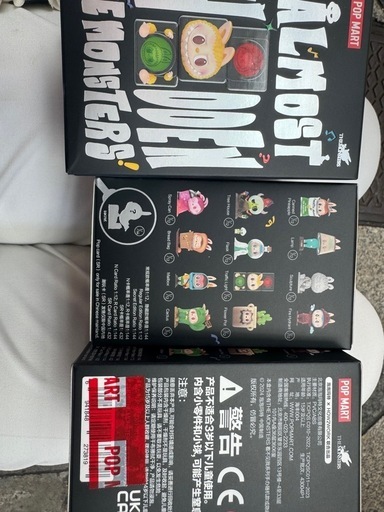 3つセット　POPMART LABUBU ラブブ ALMOST HIDDEN 楽天市場】【正規品保証・当日発送】 THE MONSTERS Almost