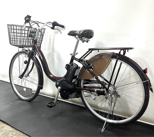 1年保証 送料無料 ブリヂストン アシスタ 26インチ 茶色 電動アシスト