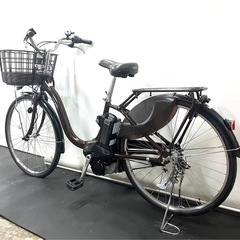 1年保証 送料無料　ヤマハ　パスウィズ　26インチ　高年式　電動アシスト自転車　g815の画像