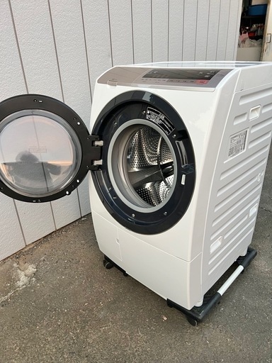 ■日立 ドラム式洗濯乾燥機 11kg/6kg 2019年製■HITACHI BD-SV110C 左開き ななめドラム式■ビッグドラム 