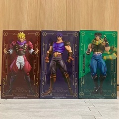 ジョジョの奇妙な冒険フィギュア3個セットの画像