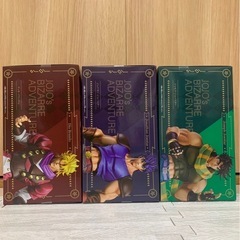 ジョジョの奇妙な冒険フィギュア3個セットの画像